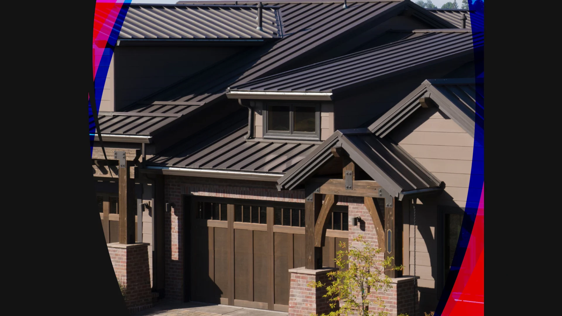 homepage hero layout