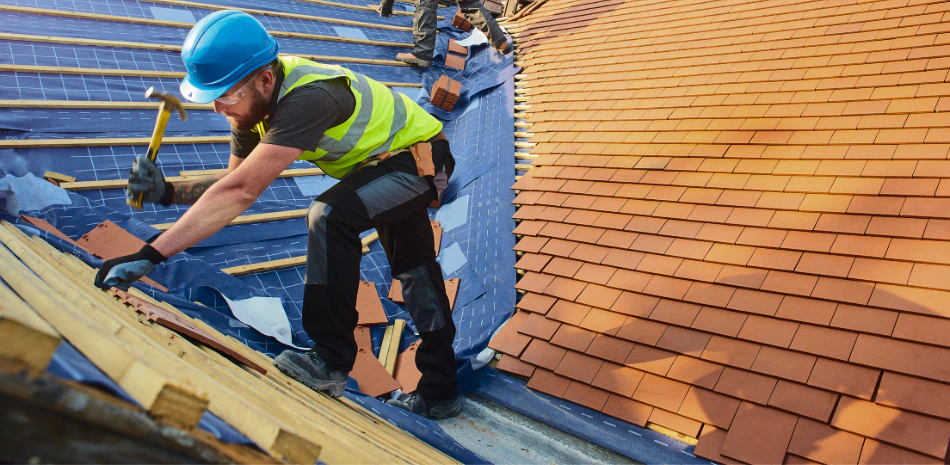 ongoing slate roofing installation ongoing slate roofing installation